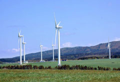 青森県にある風力発電所は、大丸有にとって「電気のふるさと」のひとつ